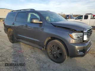 2018 Toyota Sequoia SR5 with VIN 5TDZY5G16JS070984, listed as a Copart auction lot 81358604 with 85,179 mi miles and Salvage Title. Bid and sale history available at carsss.com. Image 4.