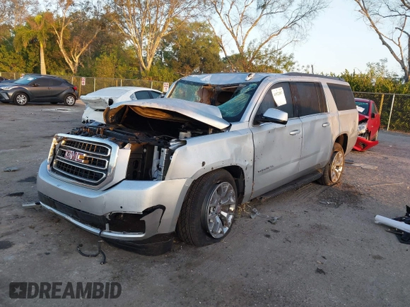 2020 GMC Yukon XL SLT z VIN 1GKS1GKC6LR238395, wystawiony jako IAAI lot #41522887 z przebiegiem Nie podano mil oraz . Historia ofert i sprzedaży dostępna na DreamBid. Obrazek 2.