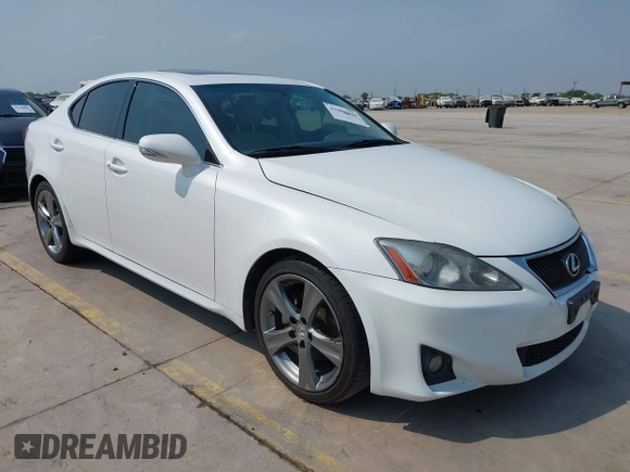 2011 Lexus IS 250 with VIN JTHBF5C27B5155666, listed as a IAAI auction lot 42286694 with 177,982 mi miles and . Bid and sale history available at DreamBid. Image 1.