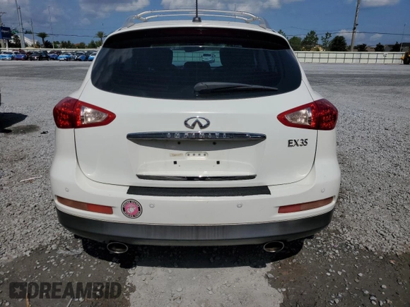 2008 Infiniti EX Journey with VIN JNKAJ09F28M352377, listed as a Copart auction lot 58261205 with 136,454 mi miles and Salvage title. Bid and sale history available at DreamBid. Image 6.