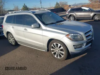 2015 Mercedes-Benz GL-Class GL 350 BlueTEC with VIN 4JGDF2EE4FA449373, listed as a IAAI auction lot 41164029 with 193,092 mi miles. Bid and sale history available at carsss.com. Image 1.