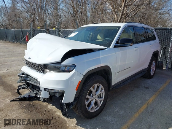 2022 Jeep Grand Cherokee Limited с VIN 1C4RJKBG8N8586661, выставлен на аукционе IAAI как лот 41760327 с пробегом 43 894 миль миль и . История ставок и продаж доступна на DreamBid. Изображение 18.