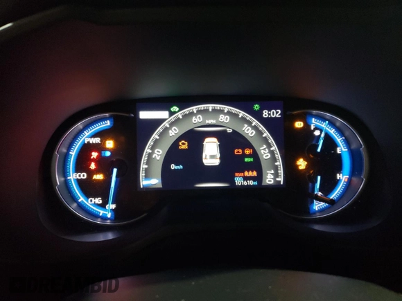 2023 Toyota RAV4 Hybrid XLE with VIN 2T3UWRFV7PW170904, listed as a Copart auction lot 45421405 with 101,610 mi miles and Salvage Title. Bid and sale history available at carsss.com. Image 9.