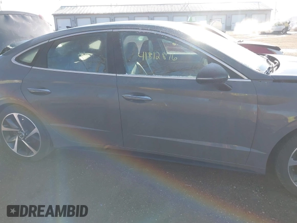 2021 Hyundai Sonata SEL Plus with VIN 5NPEJ4J2XMH069667, listed as a IAAI auction lot 41812876 with 69,326 mi miles and . Bid and sale history available at DreamBid. Image 14.