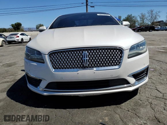 2017 Lincoln MKZ Reserve with VIN 3LN6L5FC1HR612909, listed as a Copart auction lot 50379995 with 109,242 mi miles and Salvage title. Bid and sale history available at DreamBid. Image 5.
