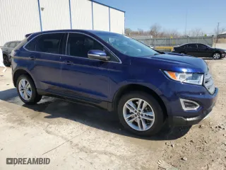 2016 Ford Edge SEL with VIN 2FMPK4J87GBB22914, listed as a Copart auction lot 48478125 with 255,400 mi miles and Salvage Title. Bid and sale history available at carsss.com. Image 4.