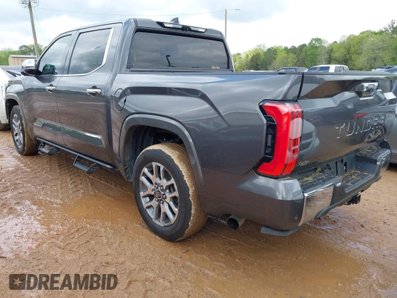 2022 Toyota Tundra 1794 Edition with VIN 5TFMA5AB1NX006173, listed as a IAAI auction lot 41880463 with 48,923 mi miles and . Bid and sale history available at DreamBid. Image 3.