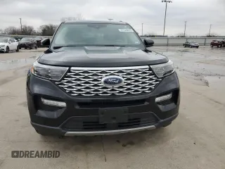 2020 Ford Explorer Platinum z VIN 1FM5K8HC0LGA60137, wystawiony jako Copart lot #87540635 z przebiegiem 24 929 mil mil oraz Szkoda całkowita • Salvage title. Historia ofert i sprzedaży dostępna na DreamBid. Obrazek 5.