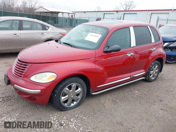 2003 Chrysler PT Cruiser Touring with VIN 3C4FY58BX3T592231, listed as a IAAI auction lot 41502059 with 122,902 mi miles. Bid and sale history available at carsss.com. Image 2.