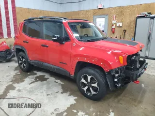 2022 Jeep Renegade Trailhawk with VIN ZACNJDC11NPN52815, listed as a Copart auction lot 86375264 with 35,796 mi miles and Clean Title. Bid and sale history available at DreamBid. Image 4.