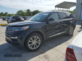 2022 Ford Explorer Limited z VIN 1FMSK7FH2NGA62728, wystawiony jako Copart lot #48003325 z przebiegiem 63 337 mil mil oraz Czysty tytuł • Clean title. Historia ofert i sprzedaży dostępna na DreamBid. Obrazek 1.