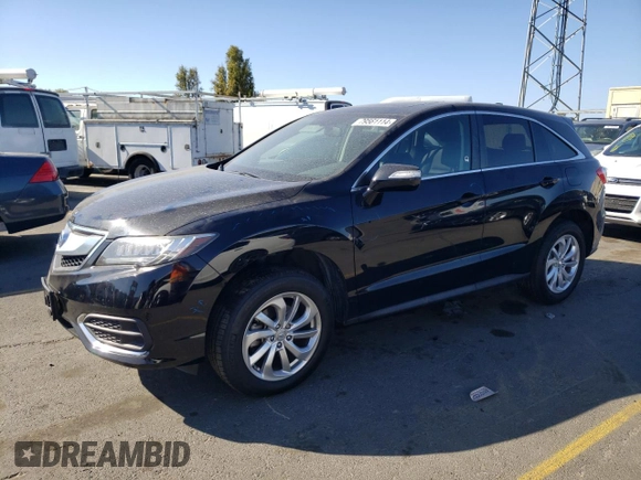 2018 Acura RDX Technology with VIN 5J8TB3H52JL015187, listed as a Copart auction lot 79561114 with 43,579 mi miles and Salvage Title. Bid and sale history available at DreamBid. Image 1.