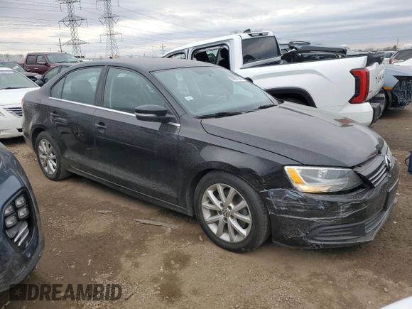 2013 Volkswagen Jetta SE with VIN 3VWDX7AJ9DM376872, listed as a Copart auction lot 50991535 with 138,466 mi miles and Salvage title. Bid and sale history available at DreamBid. Image 4.