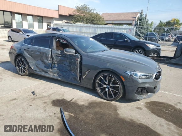2021 BMW 8 Series M850i с VIN WBAGV8C04MCF78813, выставлен на аукционе Copart как лот 68984614 с пробегом Не указан миль и Списание • Salvage title. История ставок и продаж доступна на DreamBid. Изображение 4.