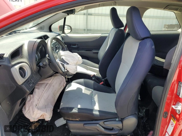 2012 Toyota Yaris L z VIN JTDJTUD36CD518179, wystawiony jako Copart lot #54722225 z przebiegiem 80 122 mil mil oraz Szkoda całkowita • Salvage title. Historia ofert i sprzedaży dostępna na DreamBid. Obrazek 7.