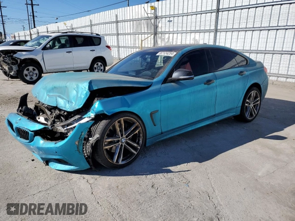 2019 BMW 4 Series 440i z VIN WBA4J5C54KBM65078, wystawiony jako Copart lot #87124254 z przebiegiem 40 455 mil mil oraz Szkoda całkowita • Salvage title. Historia ofert i sprzedaży dostępna na DreamBid. Obrazek 1.