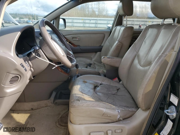 1999 Lexus RX 300 Luxury SUV with VIN JT6HF10U6X0018207, listed as a Copart auction lot 49269055 with NaN miles and Clean Title. Bid and sale history available at carsss.com. Image 7.
