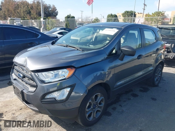 2020 Ford EcoSport S with VIN MAJ3S2FEXLC384707, listed as a IAAI auction lot 41594106 with 28,489 mi miles and . Bid and sale history available at DreamBid. Image 17.