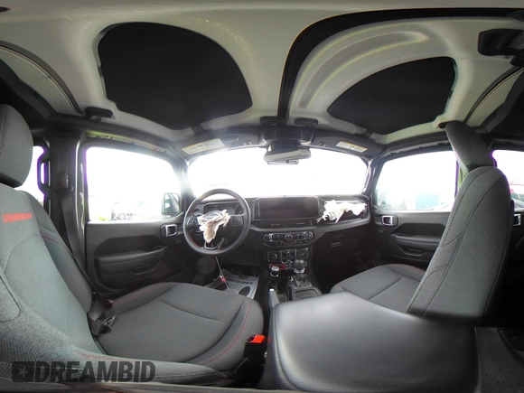 2024 Jeep Gladiator Rubicon z VIN 1C6JJTBG5RL110669, wystawiony jako IAAI lot #41694630 z przebiegiem 1 189 mil mil oraz . Historia ofert i sprzedaży dostępna na DreamBid. Obrazek 18.