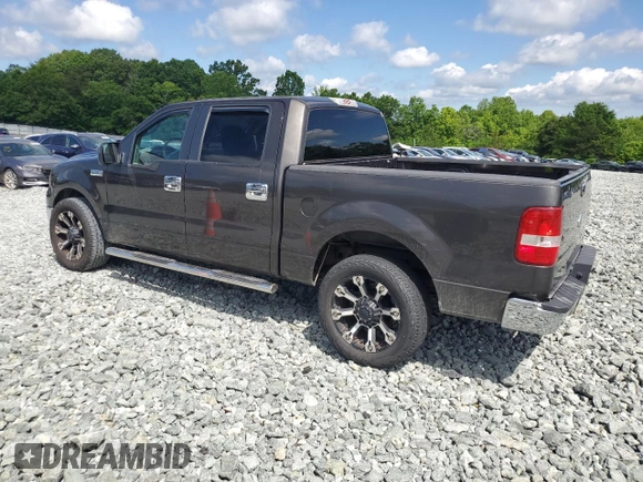 2007 Ford F-150 XLT with VIN 1FTRW12W47FA87342, listed as a Copart auction lot 56244265 with 293,800 mi miles and Salvage title. Bid and sale history available at DreamBid. Image 2.