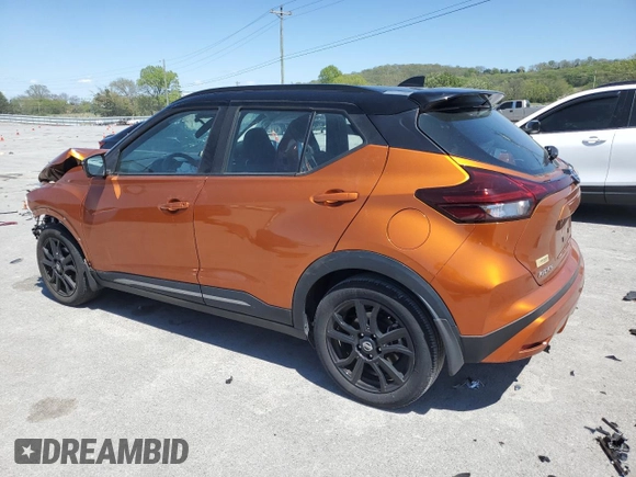 2021 Nissan Kicks SR z VIN 3N1CP5DV6ML547121, wystawiony jako Copart lot #52864875 z przebiegiem 83 947 mil mil oraz Szkoda całkowita • Salvage title. Historia ofert i sprzedaży dostępna na DreamBid. Obrazek 2.