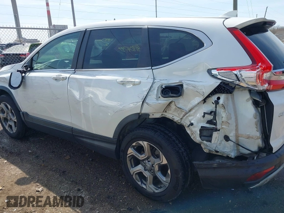 2017 Honda CR-V EX-L with VIN 5J6RW2H89HL049908, listed as a IAAI auction lot 41904797 with 89,365 mi miles and . Bid and sale history available at carsss.com. Image 6.