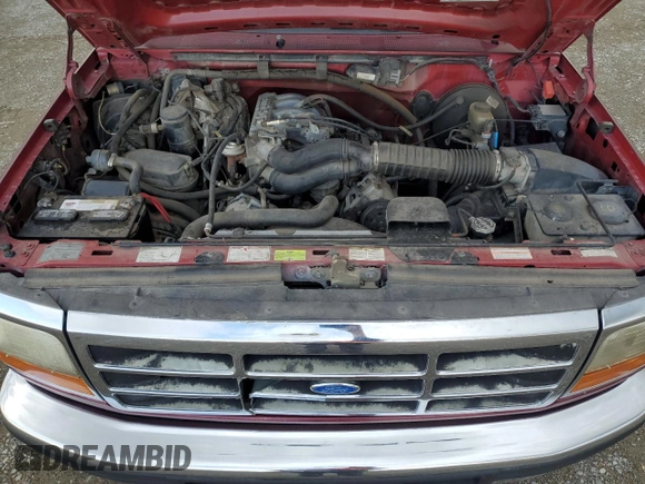 1996 Ford Bronco XL z VIN 1FMEU15N6TLA03097, wystawiony jako Copart lot #80449114 z przebiegiem 289 345 mil mil oraz Czysty tytuł • Clean title. Historia ofert i sprzedaży dostępna na DreamBid. Obrazek 12.