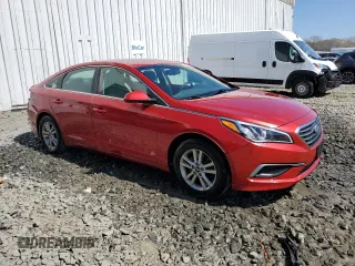 2017 Hyundai Sonata 2.4L with VIN 5NPE24AF1HH541003, listed as a Copart auction lot 52956185 with 86,756 mi miles and Salvage Title. Bid and sale history available at carsss.com. Image 4.