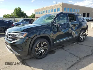 2021 Volkswagen Atlas SEL Premium z VIN 1V2TR2CAXMC521734, wystawiony jako Copart lot #63800345 z przebiegiem 50 316 mil mil oraz Szkoda całkowita • Salvage title. Historia ofert i sprzedaży dostępna na DreamBid. Obrazek 1.