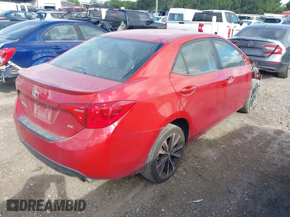 2017 Toyota Corolla L with VIN 2T1BURHE6HC831795, listed as a IAAI auction lot 42561179 with 94,236 mi miles and . Bid and sale history available at DreamBid. Image 4.
