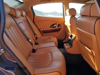 2006 Maserati Quattroporte z VIN ZAMCE39A860026491, wystawiony jako Copart lot #43785435 z przebiegiem 65 168 mil mil oraz Czysty tytuł • Clean title. Historia ofert i sprzedaży dostępna na DreamBid. Obrazek 11.