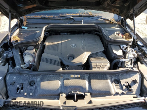 2022 Mercedes-Benz GLS 450 with VIN 4JGFF5KE2NA638388, listed as a Copart auction lot 48832604 with 34,299 mi miles and Salvage Title. Bid and sale history available at DreamBid. Image 11.