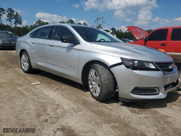 2017 Chevrolet Impala LS with VIN 2G11X5SA2H9184161, listed as a Copart auction lot 54967344 with 128,616 mi miles and Salvage Title. Bid and sale history available at carsss.com. Image 4.