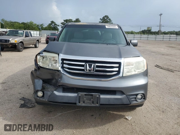 2013 Honda Pilot EX-L with VIN 5FNYF4H50DB017543, listed as a Copart auction lot 59842665 with 119,864 mi miles and Salvage title. Bid and sale history available at DreamBid. Image 5.