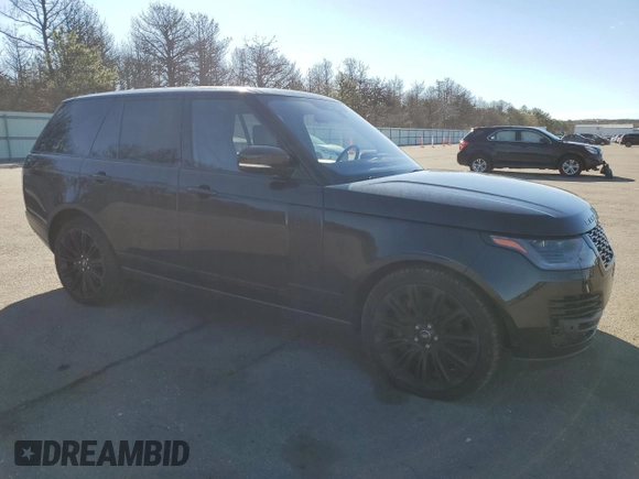 2020 Land Rover Range Rover HSE with VIN SALGS2RU3LA400233, listed as a Copart auction lot 47817755 with 50,611 mi miles and Non Repairable. Bid and sale history available at DreamBid. Image 4.