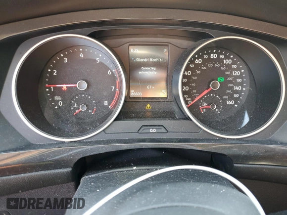 2018 Volkswagen Tiguan SEL z VIN 3VV2B7AX0JM013659, wystawiony jako Copart lot #54154665 z przebiegiem 86 603 mil mil oraz Szkoda całkowita • Salvage title. Historia ofert i sprzedaży dostępna na DreamBid. Obrazek 9.