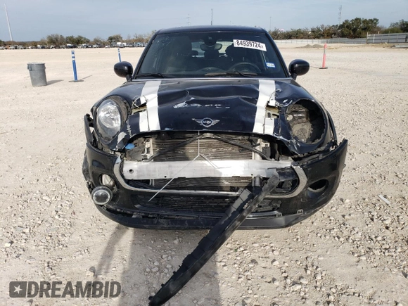 2021 MINI Hardtop 4 Door Oxford Edition with VIN WMWXU7C09M2N79553, listed as a Copart auction lot 84939724 with 59,139 mi miles and Salvage title. Bid and sale history available at DreamBid. Image 5.