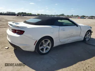2019 Chevrolet Camaro 1LT with VIN 1G1FB3DS2K0123666, listed as a Copart auction lot 80434184 with 81,195 mi miles and Salvage Title. Bid and sale history available at carsss.com. Image 3.