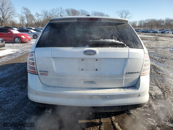 2009 Ford Edge Limited with VIN 2FMDK39C19BA98327, listed as a Copart auction lot 47831715 with 121,098 mi miles and Salvage Title. Bid and sale history available at carsss.com. Image 6.
