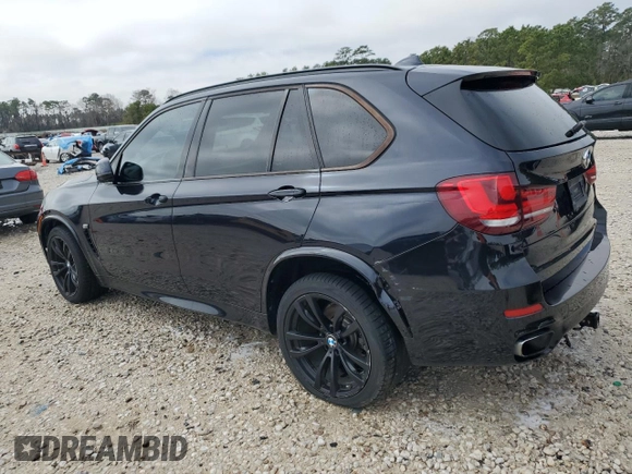 2015 BMW X5 sDrive35i with VIN 5UXKR2C51F0H39390, listed as a Copart auction lot 46475705 with 151,917 mi miles and Salvage Title. Bid and sale history available at carsss.com. Image 2.