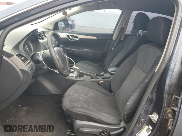2014 Nissan Sentra SV with VIN 1N4AB7AP1EN854403, listed as a Copart auction lot 56051195 with 108,983 mi miles and Clean Title. Bid and sale history available at DreamBid. Image 7.