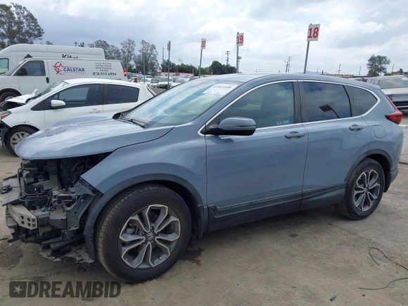 2020 Honda CR-V EX with VIN 7FARW1H58LE003895, listed as a IAAI auction lot 41841608 with 56,757 mi miles and . Bid and sale history available at carsss.com. Image 15.