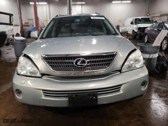 2006 Lexus RX 400h with VIN JTJHW31U060021957, listed as a Copart auction lot 88714245 with NaN miles and Salvage Title. Bid and sale history available at carsss.com. Image 5.