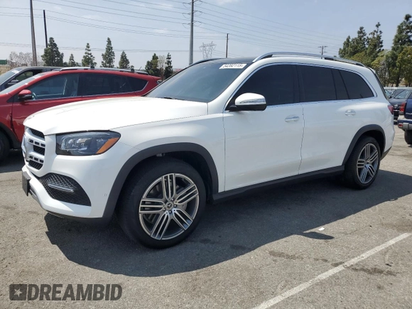 2023 Mercedes-Benz GLS 450 with VIN 4JGFF5KE8PA992127, listed as a Copart auction lot 54392115 with 29,915 mi miles and Salvage Title. Bid and sale history available at DreamBid. Image 1.