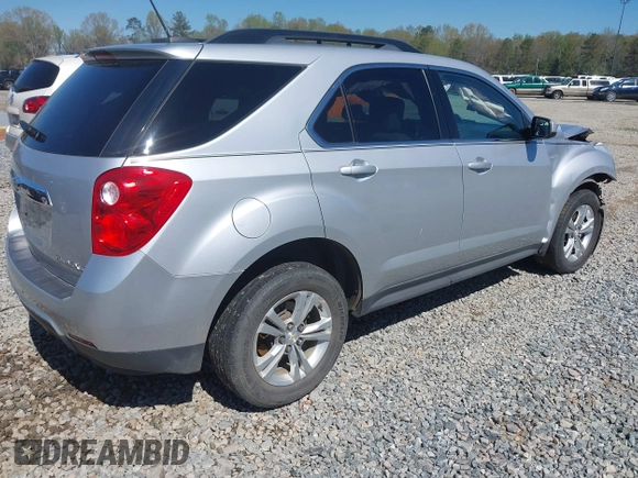 2015 Chevrolet Equinox LT with VIN 2GNALCEK9F6159162, listed as a IAAI auction lot 41881377 with 190,450 mi miles. Bid and sale history available at carsss.com. Image 4.