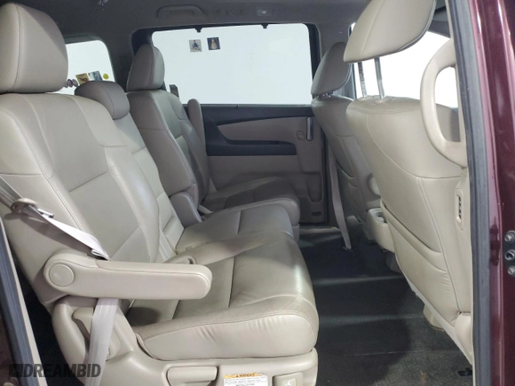 2013 Honda Odyssey EX-L with VIN 5FNRL5H63DB048622, listed as a Copart auction lot 52003825 with 75,113 mi miles and Salvage Title. Bid and sale history available at carsss.com. Image 12.
