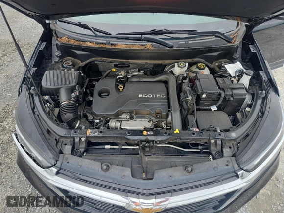 2022 Chevrolet Equinox LT with VIN 3GNAXUEV0NL240968, listed as a Copart auction lot 58982045 with 62,637 mi miles and Salvage title. Bid and sale history available at DreamBid. Image 12.
