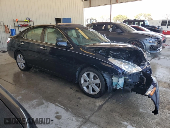 2005 Lexus ES 350 with VIN JTHBA30G155119639, listed as a Copart auction lot 48170005 with 128,335 mi miles and Salvage title. Bid and sale history available at DreamBid. Image 4.