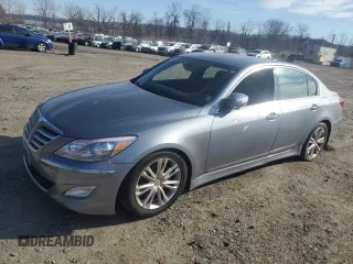 2014 Hyundai Genesis 3.8L with VIN KMHGC4DD3EU263685, listed as a Copart auction lot 47998565 with 0 mi miles and Clean Title. Bid and sale history available at carsss.com. Image 1.
