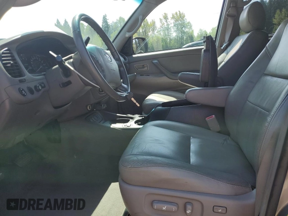 2005 Toyota Sequoia SR5 with VIN 5TDBT44A75S237115, listed as a Copart auction lot 54579375 with 132,653 mi miles and Clean Title. Bid and sale history available at DreamBid. Image 7.